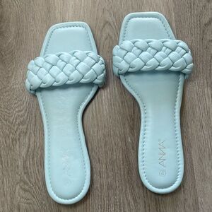 Women Light Blue Sandals